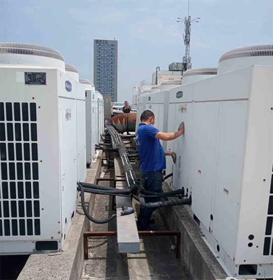 三门峡市中央空调制热和不制冷系统维修方法